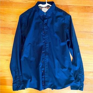 Denim & Flower Shirt